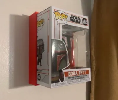 Funko Pop figure wall holder for standard size Pop figures