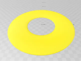 Crazy simple frisbee