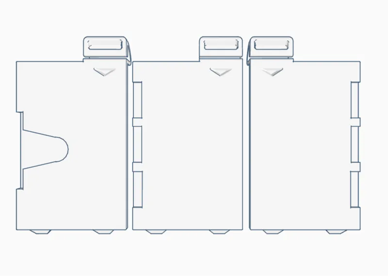 Hackberry Pi Battery Cover SD card holder