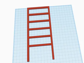 Flower support - ladder
