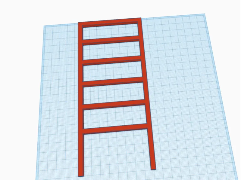 Flower support - ladder