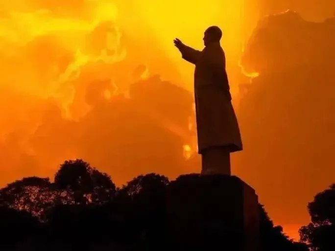 毛主席纪念园，为人民服务