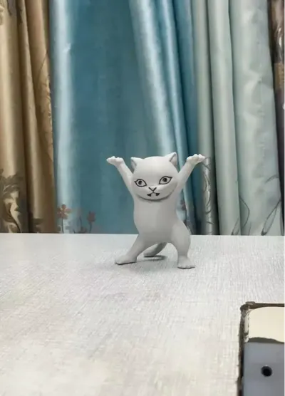 Internet celebrity glamorous cat, display stand
