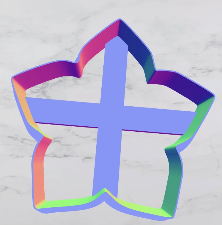 Flower cookie cutter