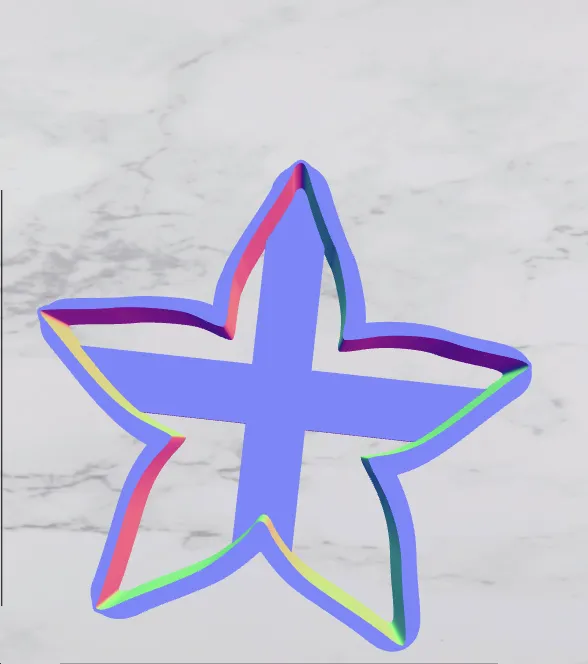 Flower Star cookie cutter
