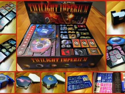 Twilight Imperium 4 Organizer (incl. PoK)