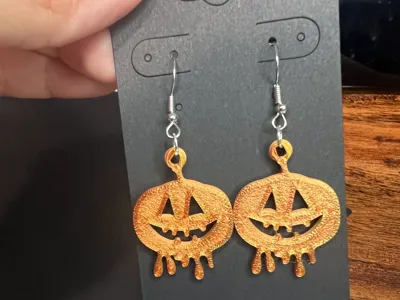 Pumkin Earrings