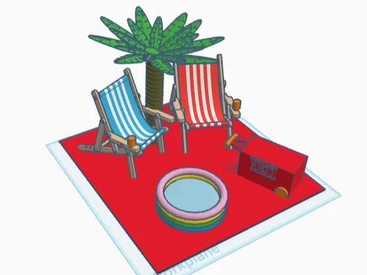 Day at the beach