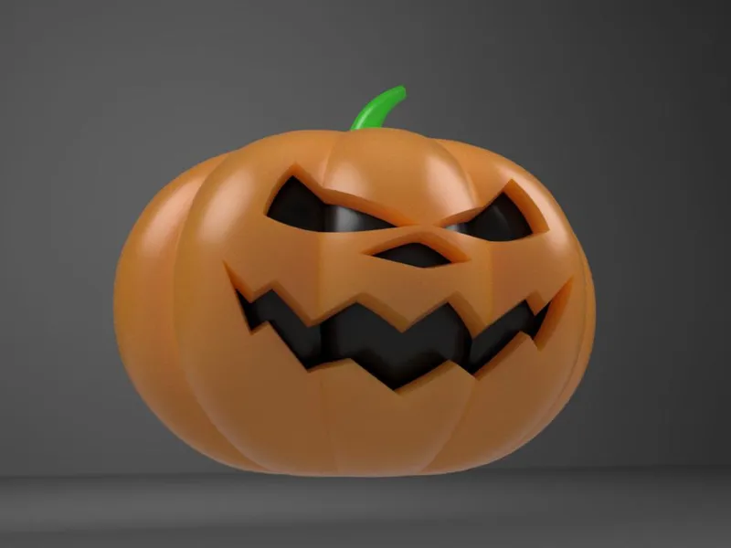 Creepy Pumpkin Spinner
