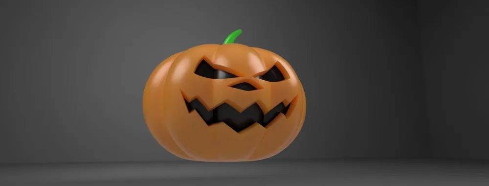 Creepy Pumpkin Spinner - Free 3D Print Model - MakerWorld