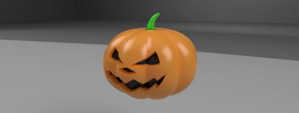 Creepy Pumpkin Spinner - Free 3D Print Model - MakerWorld