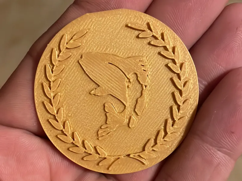 Pokal Stempel Fischen