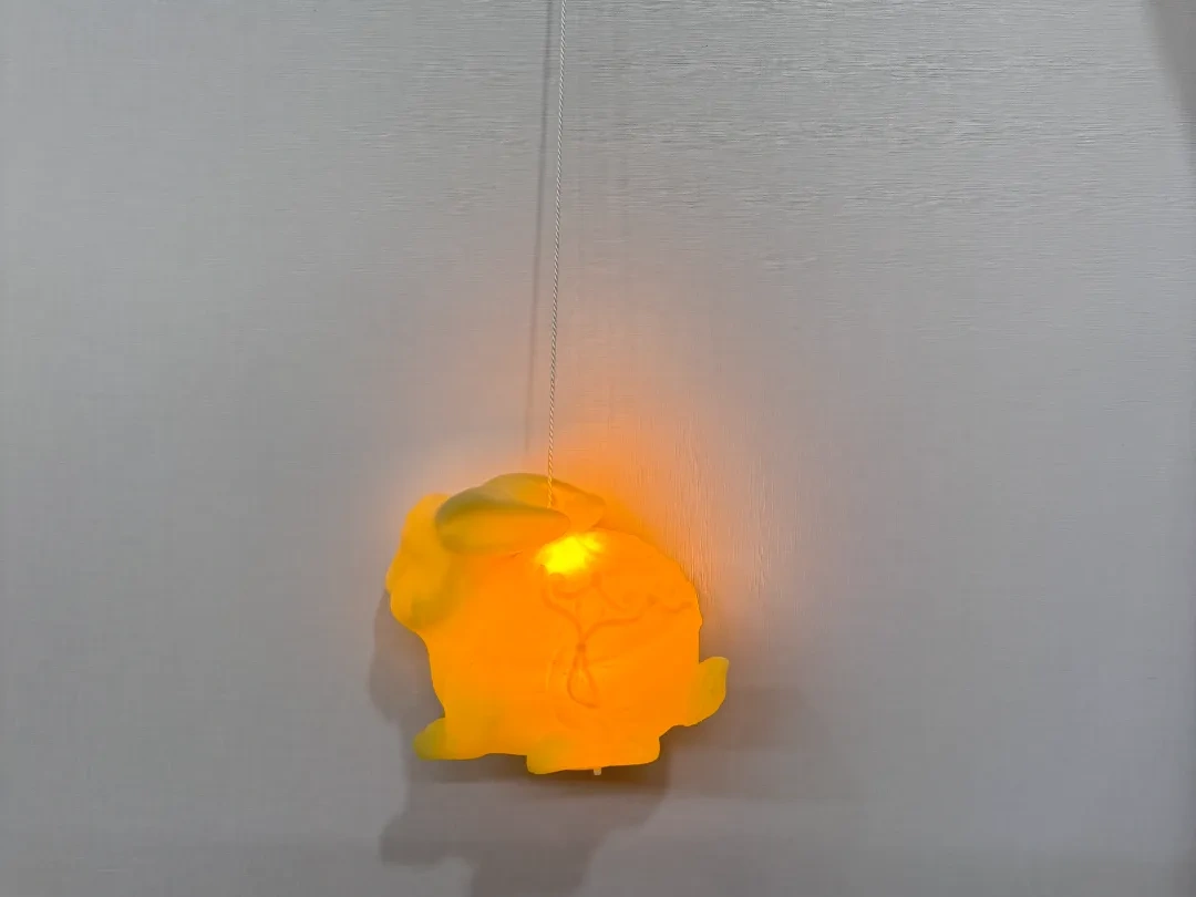 Jade Rabbit Lamp + Handle Remixed by user_3084033347 MakerWorld