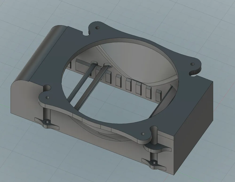 Air diffuser for Tower Fan Heater 1000/2000 [Neo] by V037 - MakerWorld
