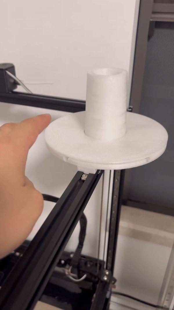 voron滚珠顶部料盘