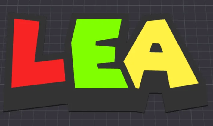 Lea Super Mario Font