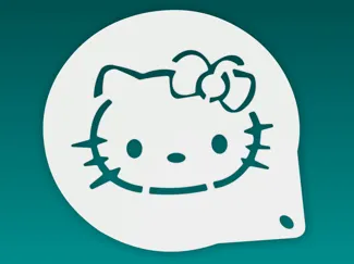 Hello Kitty Cake Stencil