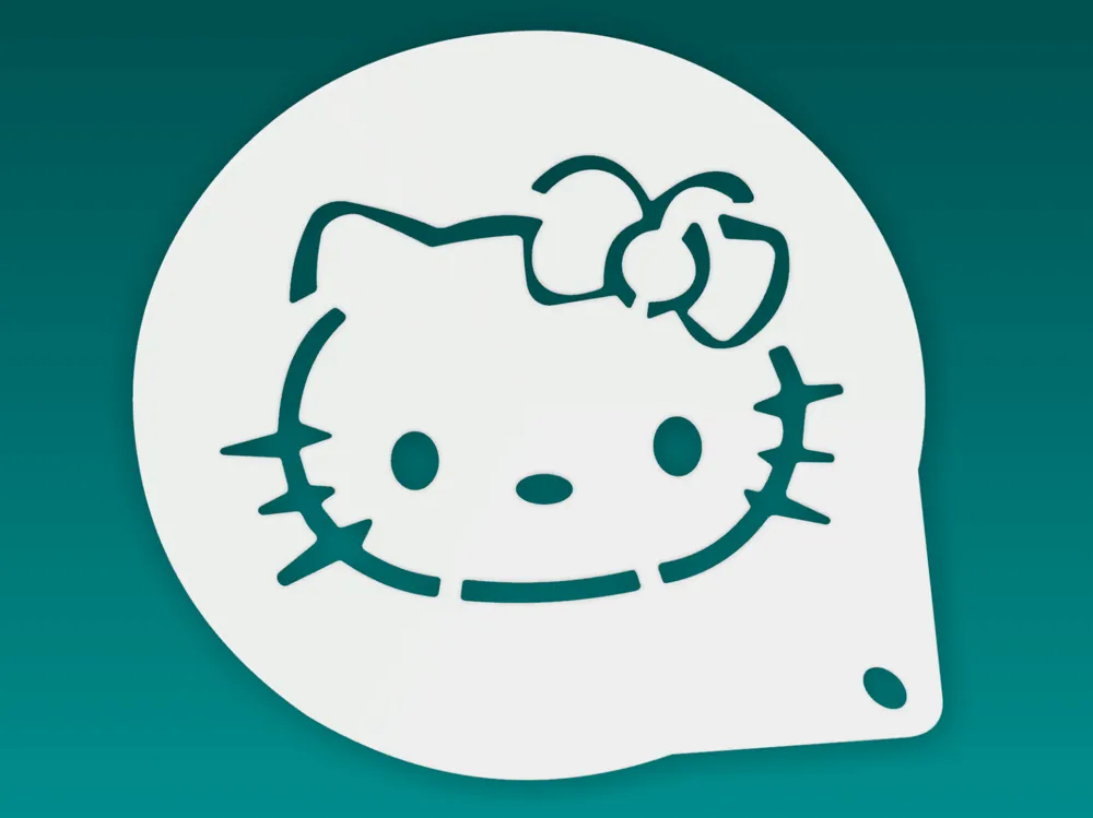 Hello Kitty Cake Stencil by galichproject - MakerWorld hello-kitty-cake-stencil-by-galichproject-makerworld