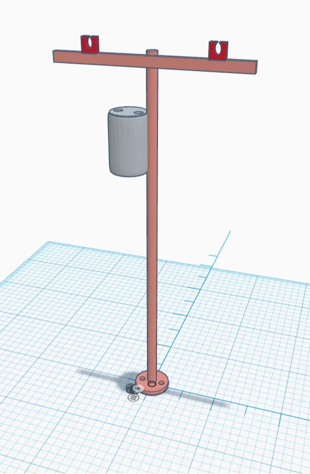 O-gauge Utility Pole