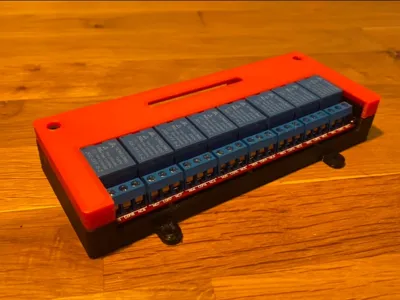 8 channel relay board case