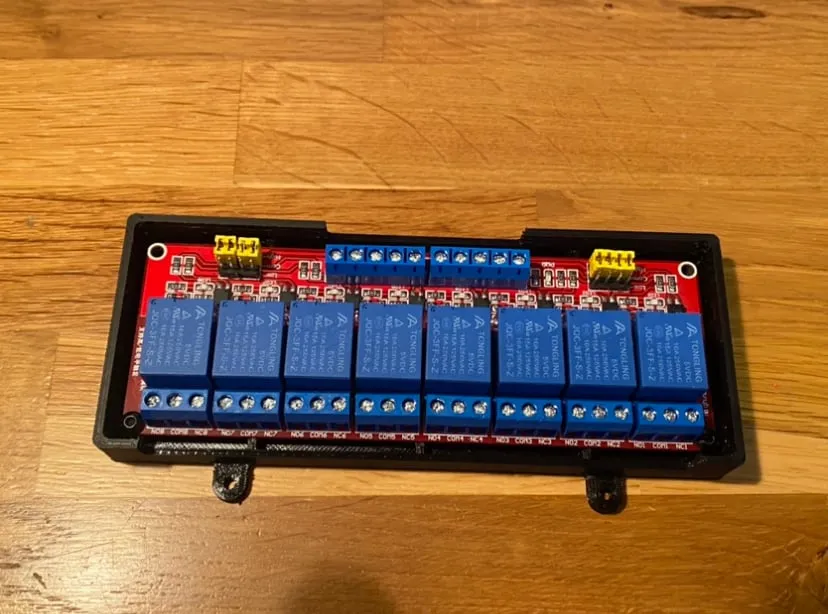 8 channel relay board case - Free 3D Print Model - MakerWorld