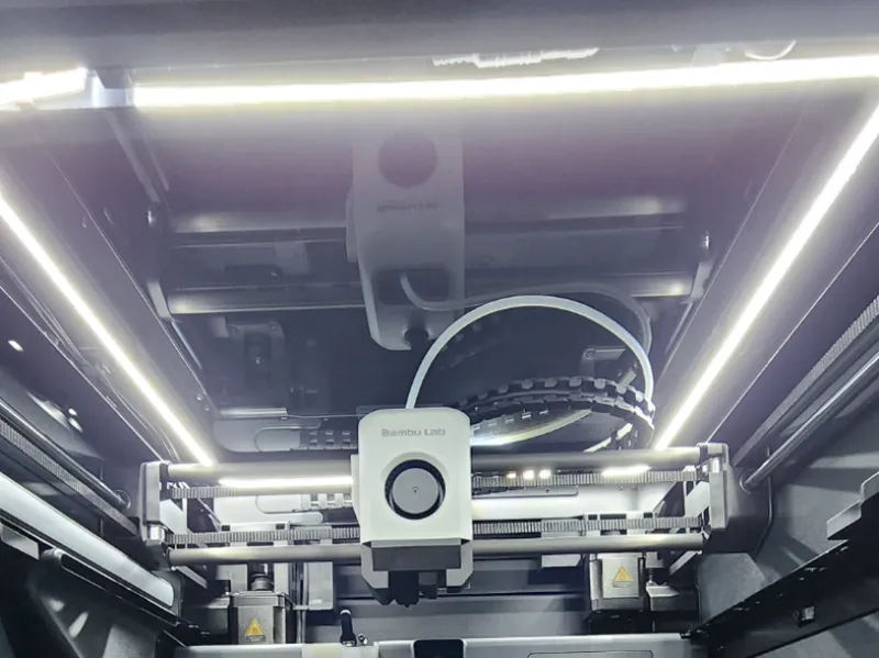 Bambu P1P/P1S Top Light Modified