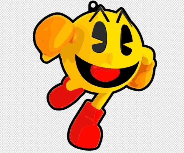 PAC-MAN Keychain