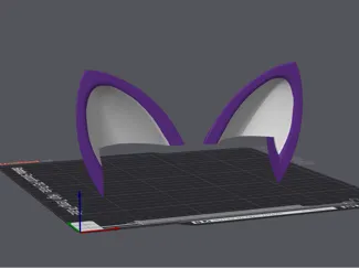 Cat ears for x1c and AMS