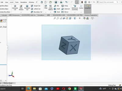 test cube 