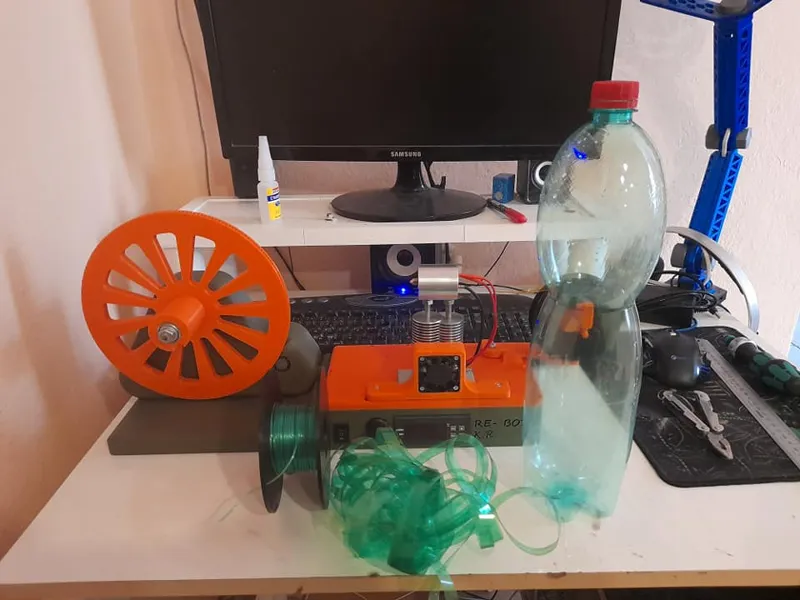 recycling pet bootle re-bot 