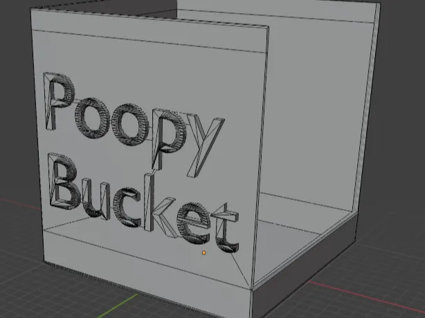 Poop bucket