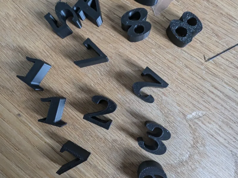 numbers 1-9