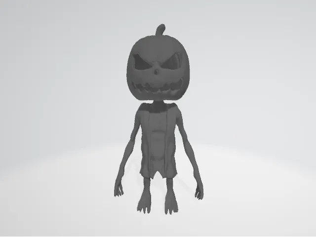 Pumpkin zombie