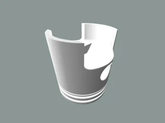 Motorbike Piston head