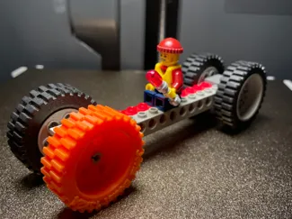 (brick)L e g o Tire and Rim Replacement