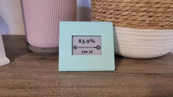 Boîtier Raspberry Pi Zero et écran e-ink
