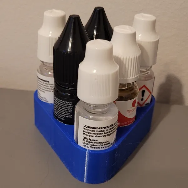 Rangement pour flacons de e-liquide