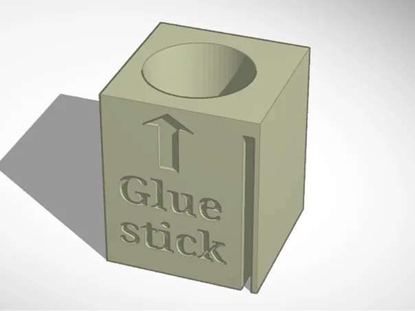 glue stick holder a1 poop bucket