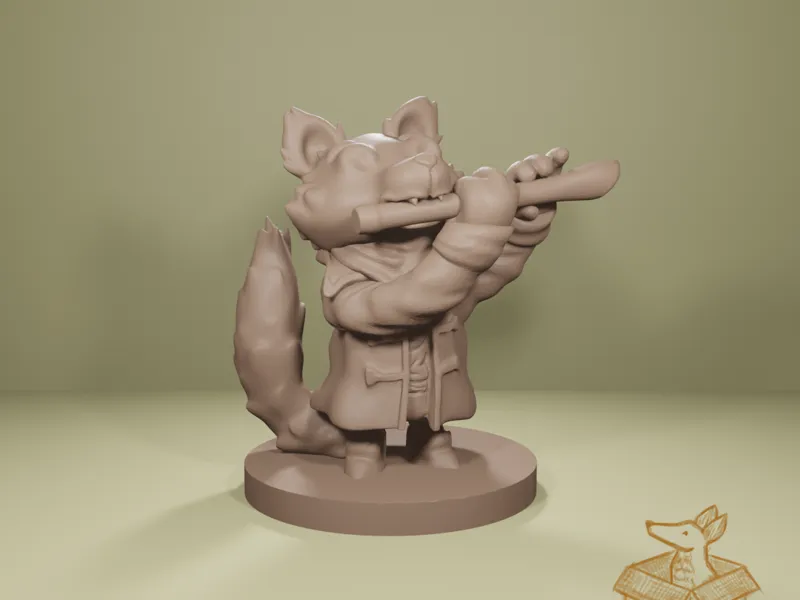 Flute warrior