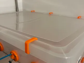 Iris Clear Box 40L Clips(Action Box)