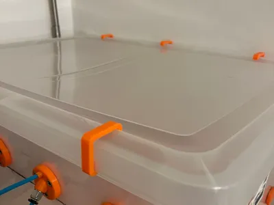 Iris Clear Box 40L Clips(Action Box)