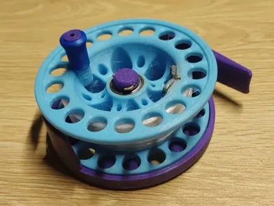 Before fishing Reel