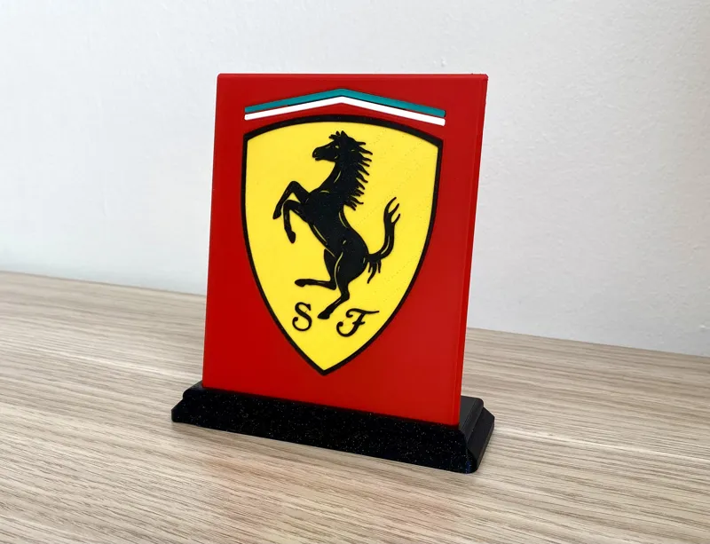 Ferrari F1 Logo (Multipart) - Formula 1