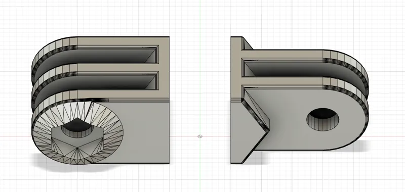 GoPro Mount Template