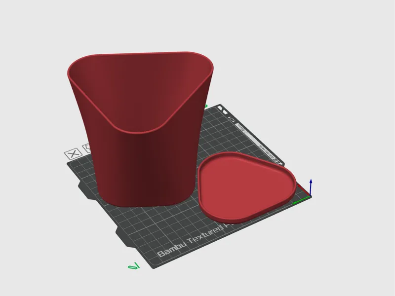 lofted planter and drip tray