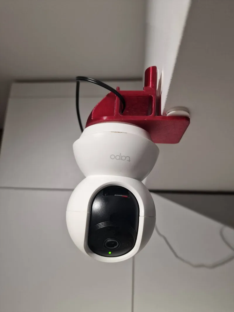 Tapo C200 C210 inverted mount for indoor use