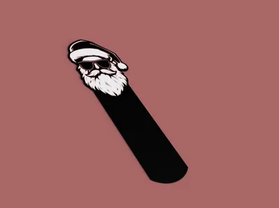 Santa Claus bookmark