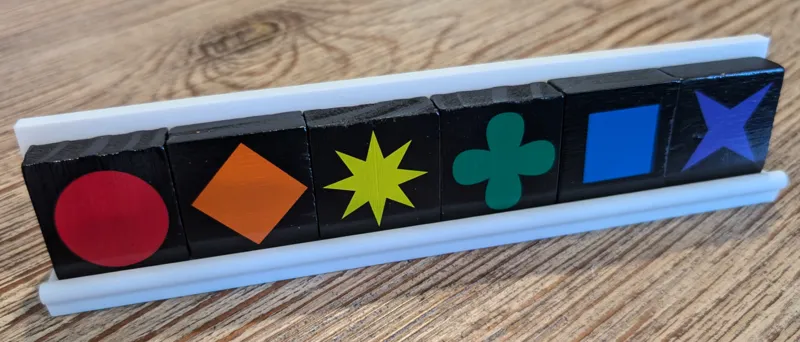Quirkle tile stand