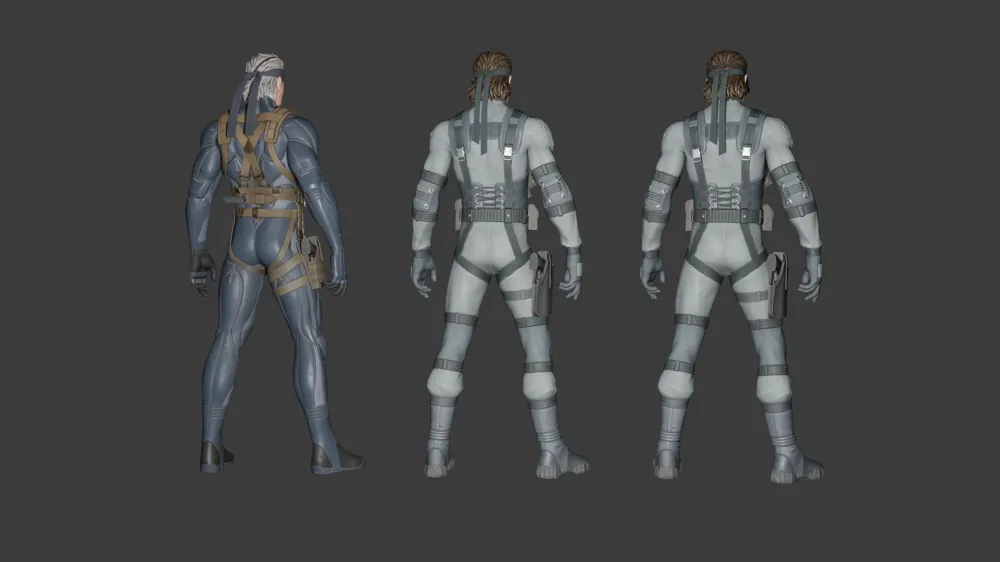 Solid Skin Solid Snake Fortnite Skin Models by The Printery - MakerWorld