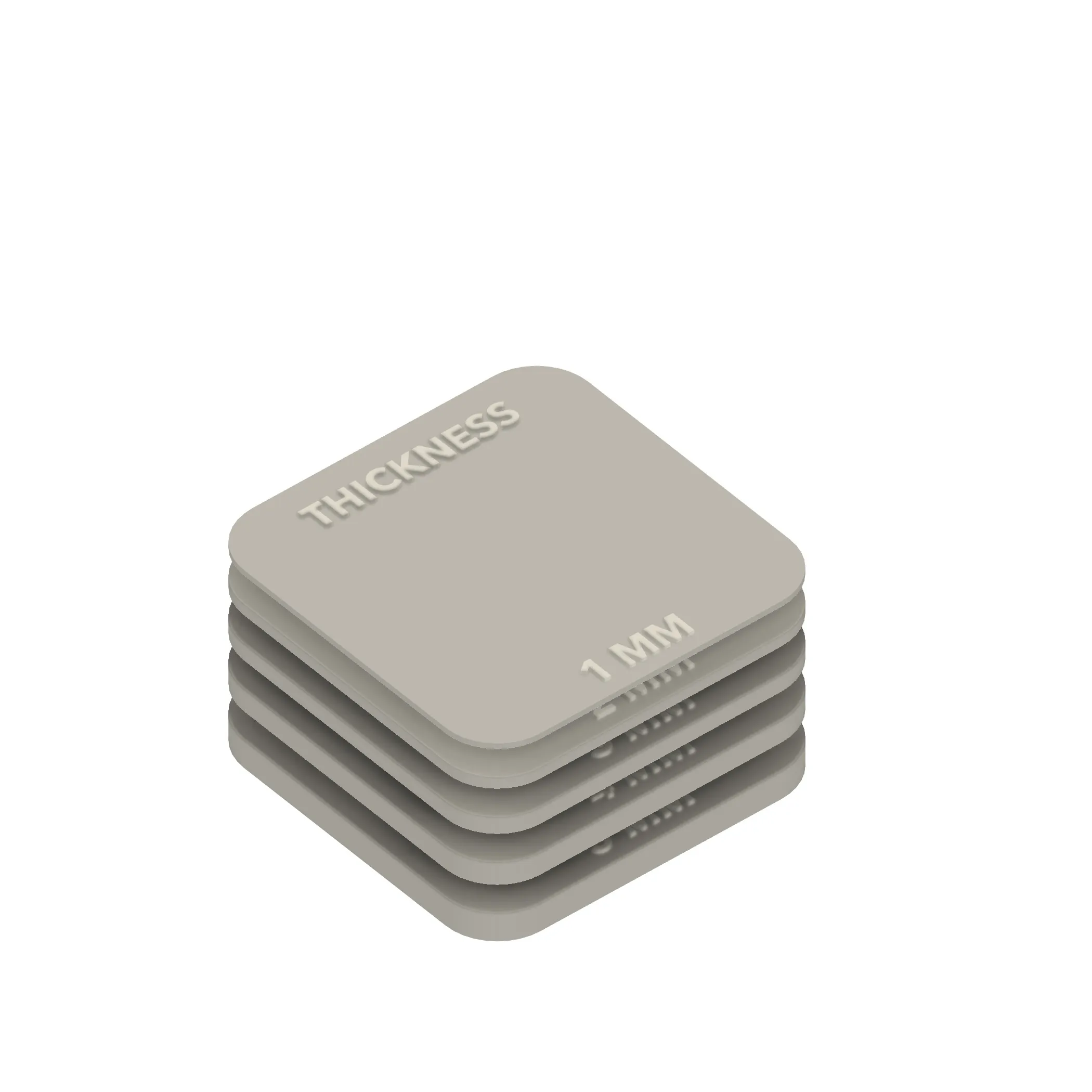 Thickness Filaments - Free 3D Print Model - MakerWorld